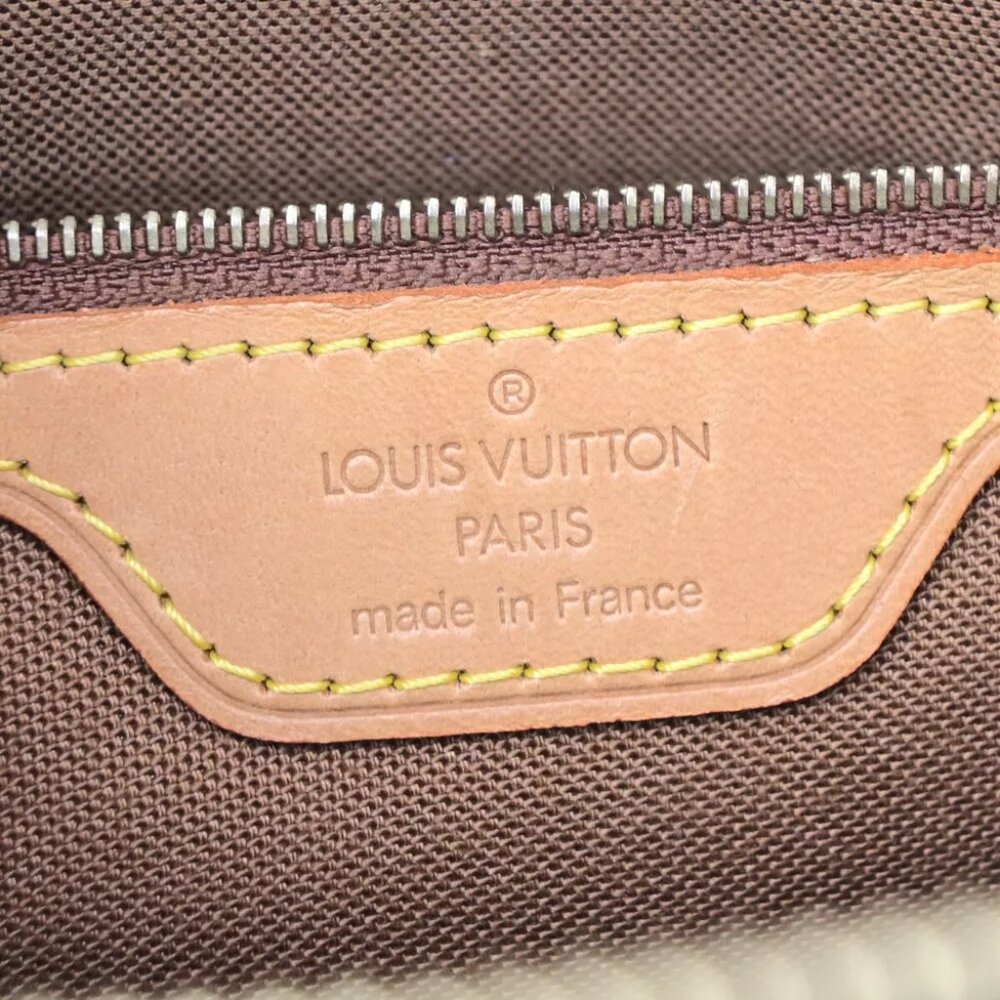 LOUIS VUITTON Cabas Piano Shoulder Bag Monogram Leather Brown M51148 84YF044 - Picture 4 of 15